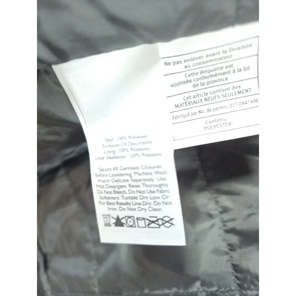 Eddie Bauer‎ Jacket Mens Black Insulated Weatheredge Mens XL Zip Removable Liner